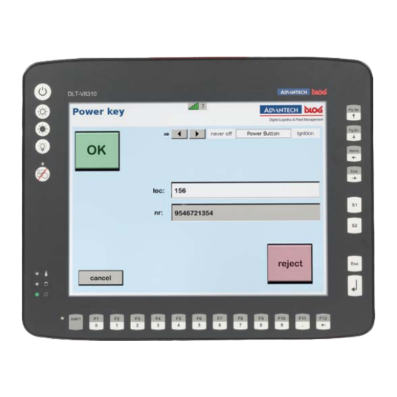 Advantech-DLoG DLT-V8310 Manual