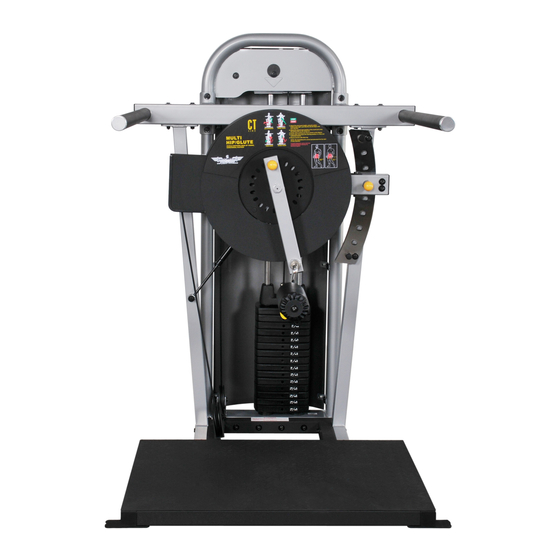 Inflight Fitness CT-MHP Assembly Instructions Manual