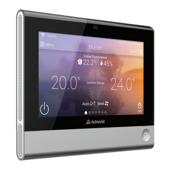 ActronAir Que Touch Series User Manual