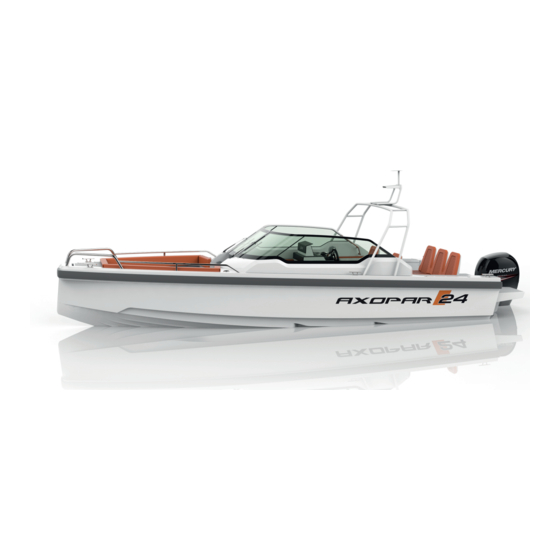 Axopar 24 HT 2016 Owner's Manual