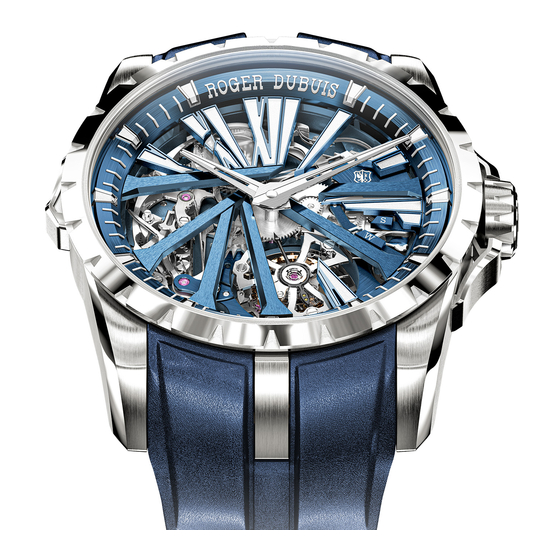 Roger Dubuis RD107 User Manual