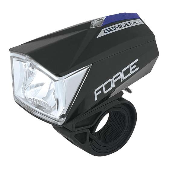 Force GENIUS 120 Im Quick Start Manual