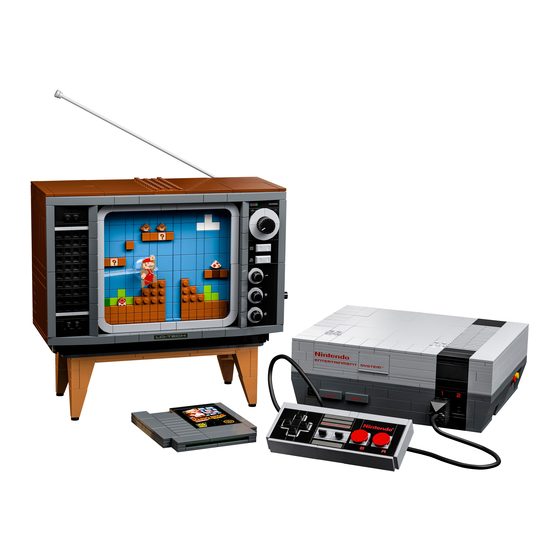 GAME OF BRICKS Nintendo Entertainment System 71374 Instruction Manual