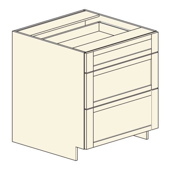 Right Choice Cabinets DRAWER24 Assembly Instructions