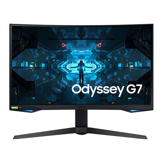 Samsung Odyssey G7 LC32G7 T Series Service Manual