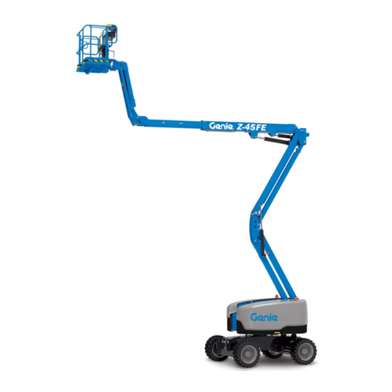 Terex Genie Z-45 DC Service And Repair Manual