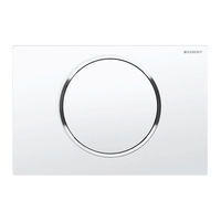 Geberit Sigma10 Operation Manual