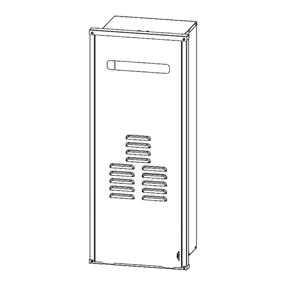 Rinnai RGBRE Installation Instructions Manual