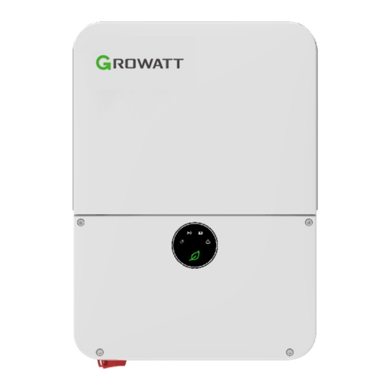 Growatt MIN 3K-11.4K TL-XH-US Manuals