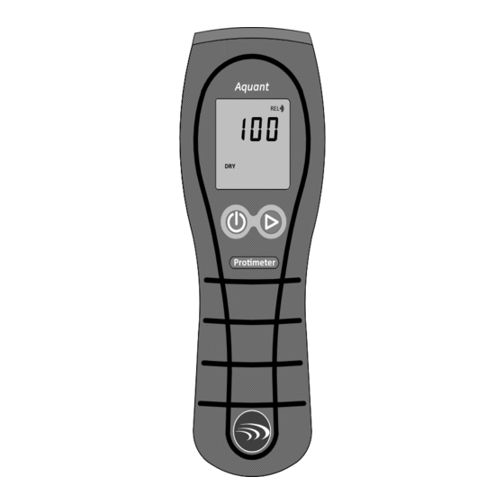 Protimeter Aquant BLD5765 Instruction Manual