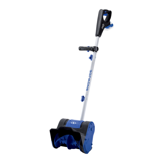 SNOWJOE 24V-SS10-CVR Operator's Manual