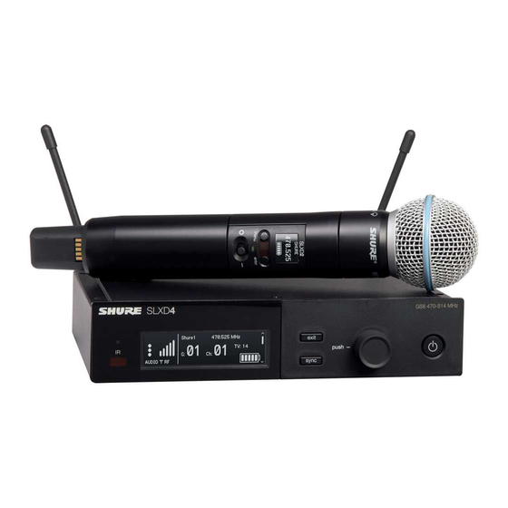 Shure SLX-D Manual