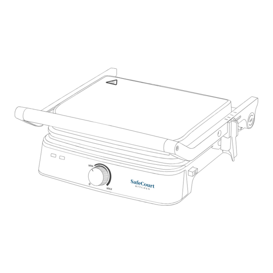 SafeCourt CG200 Contact Grill Apparatus Manuals
