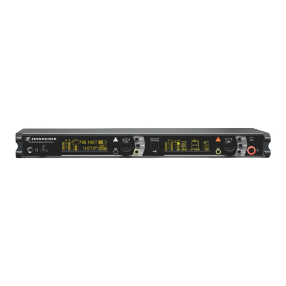 Sennheiser EM 3731-II - 09-09 Instruction Manual