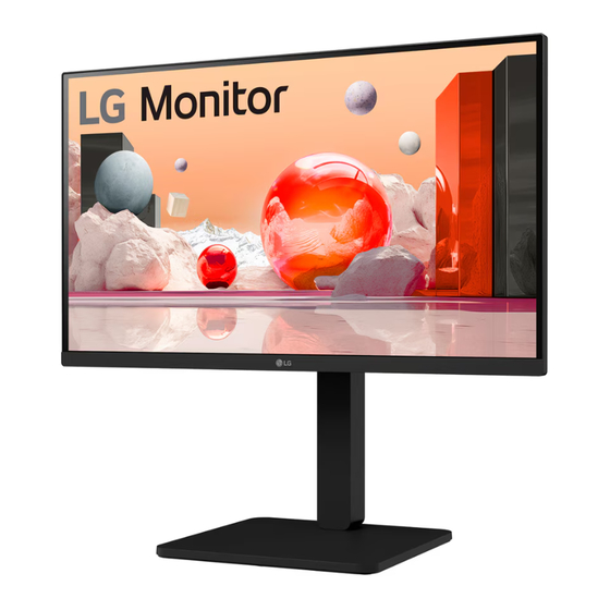 LG 27BA560-B Quick Setup Manual
