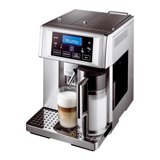 DeLonghi Fully Automatic Coffee Center Machine ESAM6700 Instructions For Use Manual