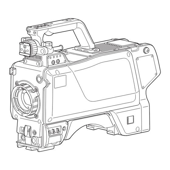 Panasonic AK-HC3800G Operating Instructions Manual
