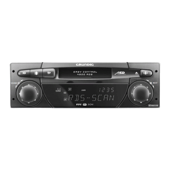 Grundig EC 4600 RDS Service Manual