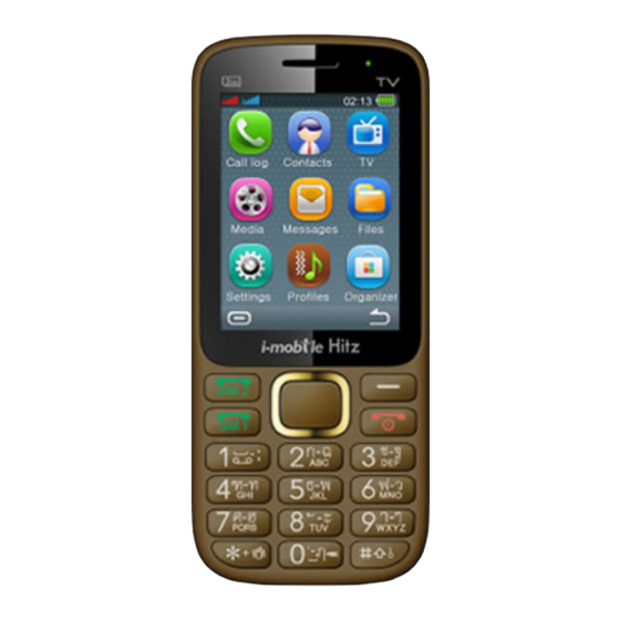 i-mobile Hitz 18 TV User Manual