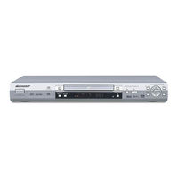 Pioneer 563A - DV - DVD Player Operating Instructions Manual