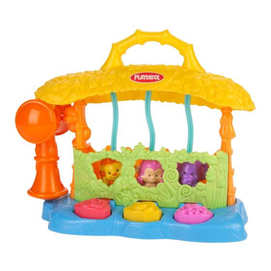 PLAYSKOOL BUSY BOUNCIN' ZOO 09154 INSTRUCTION MANUAL Pdf Download