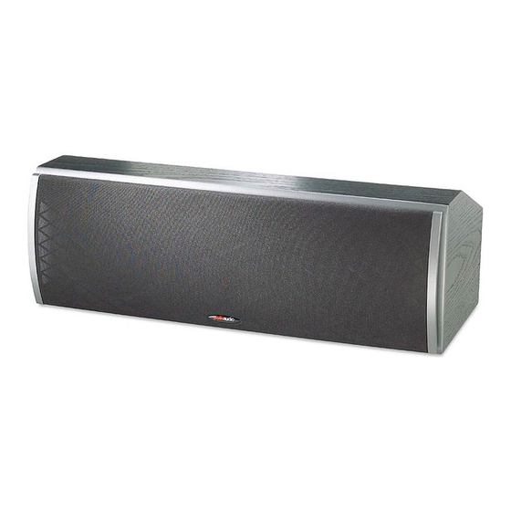 POLK AUDIO CSI3 OWNER'S MANUAL Pdf 