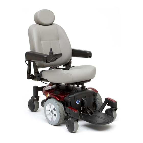 j600es power chair manual