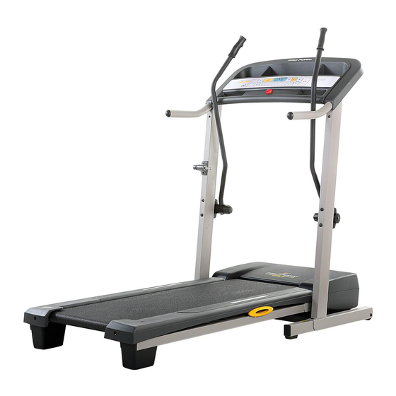 Proform 590t treadmill online manual