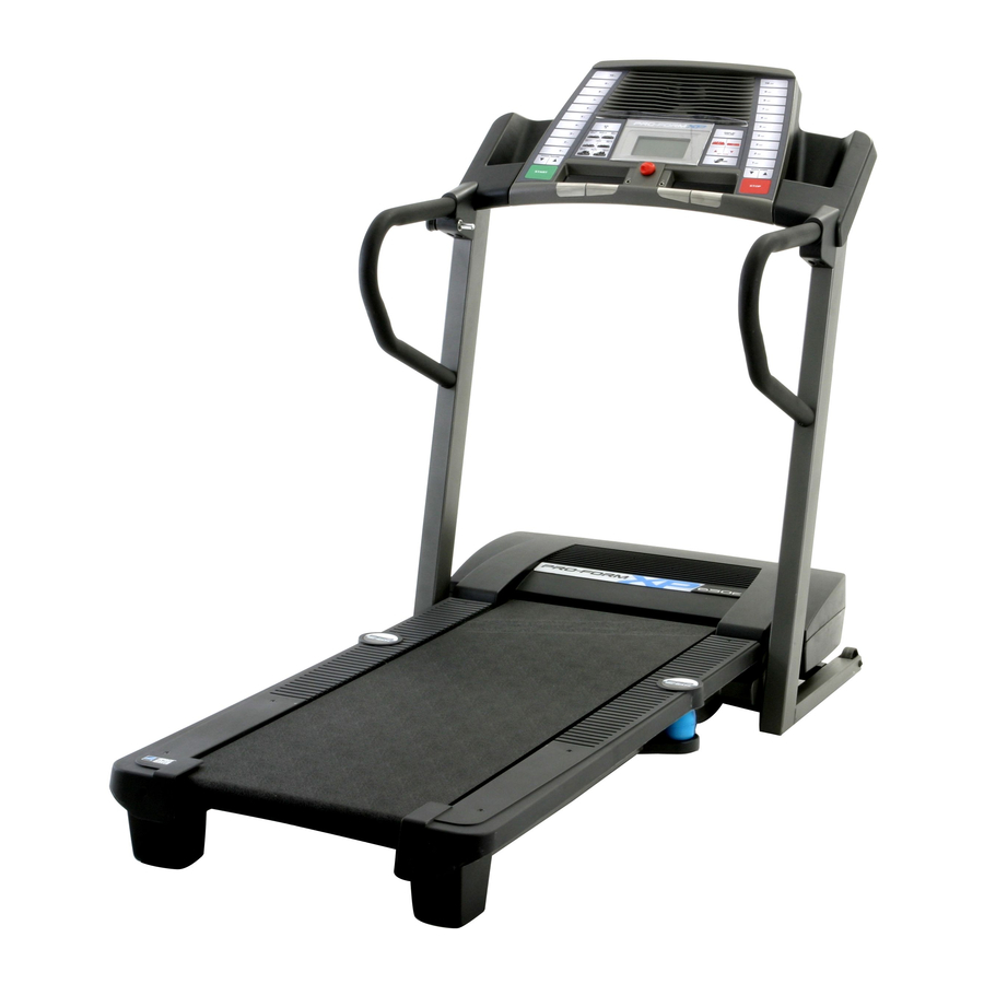 Proform 760 ekg online treadmill manual