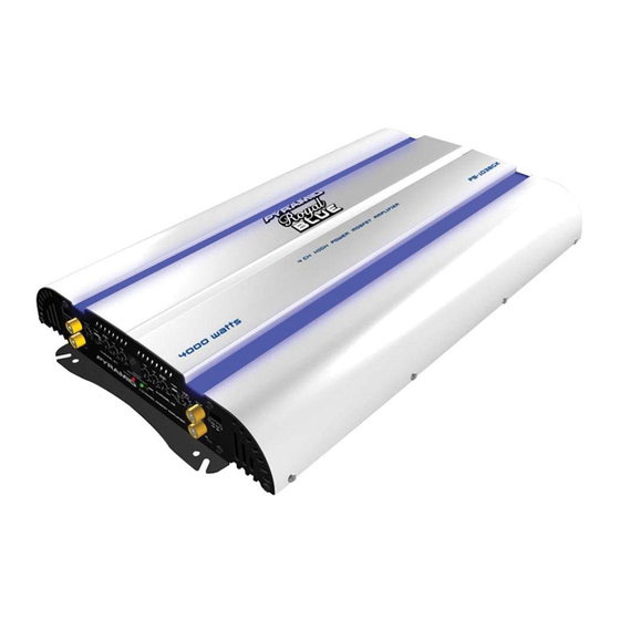 PYRAMID PB-1038GX USER MANUAL Pdf 