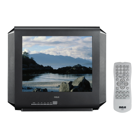 RCA TRUFLAT 14F514T SPECIFICATIONS Pdf Download ManualsLib
