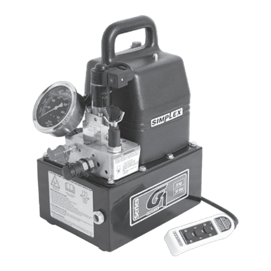 Simplex G1 Manual