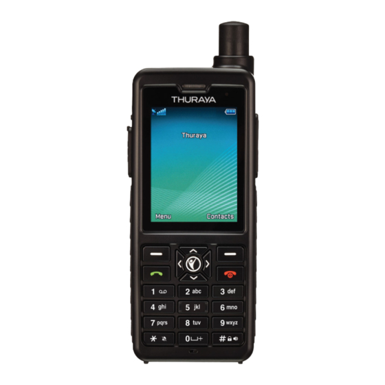 Thuraya XT-PRO Frequently Asked Questions Manual