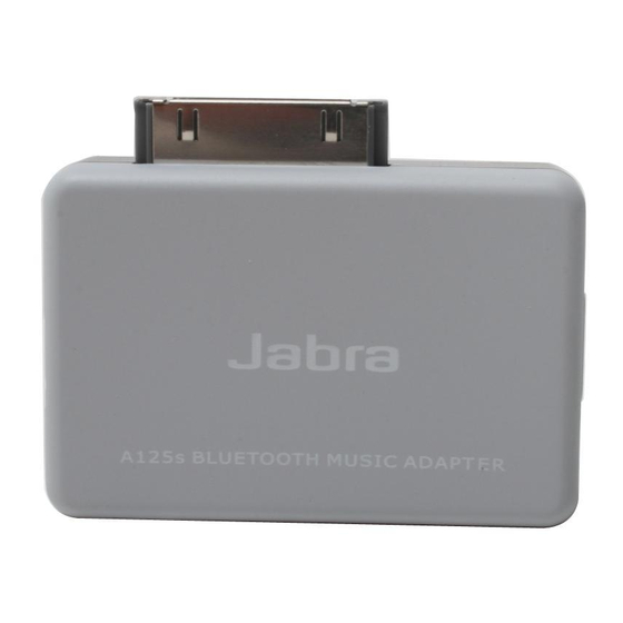 Jabra a125s User Manual