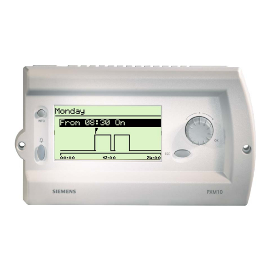 Siemens DESIGO PX User Manual