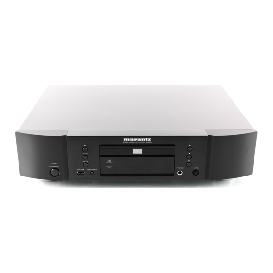 MARANTZ SA8004/K1SG SERVICE MANUAL Pdf Download ManualsLib
