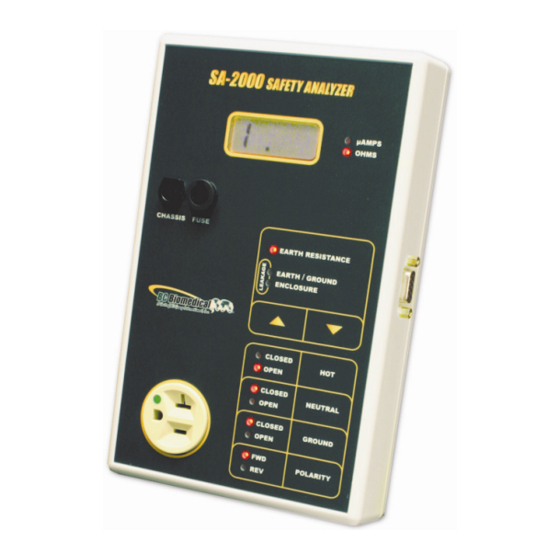 BC BIOMEDICAL SA2000INTL USER MANUAL Pdf Download ManualsLib