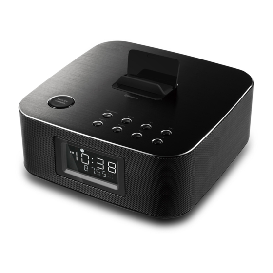 q experience bluetooth clock radio