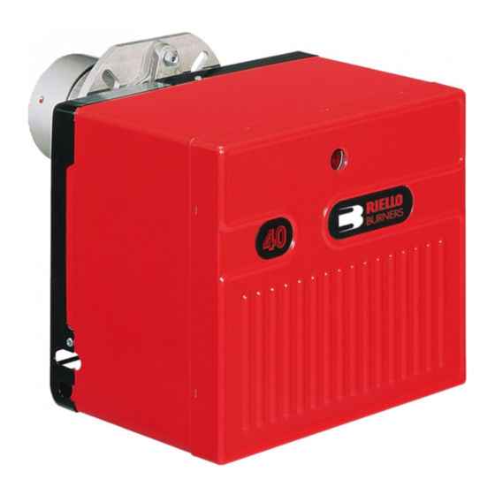 RIELLO 40 F3 INSTALLATION & OPERATING MANUAL Pdf Download ManualsLib