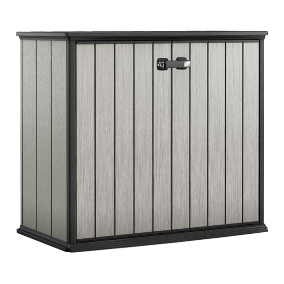 KETER PATIOSTORE 17204254 USER MANUAL Pdf Download ManualsLib