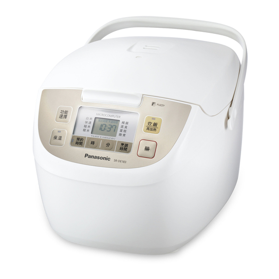 PANASONIC SRDE183 SERVICE MANUAL Pdf Download ManualsLib