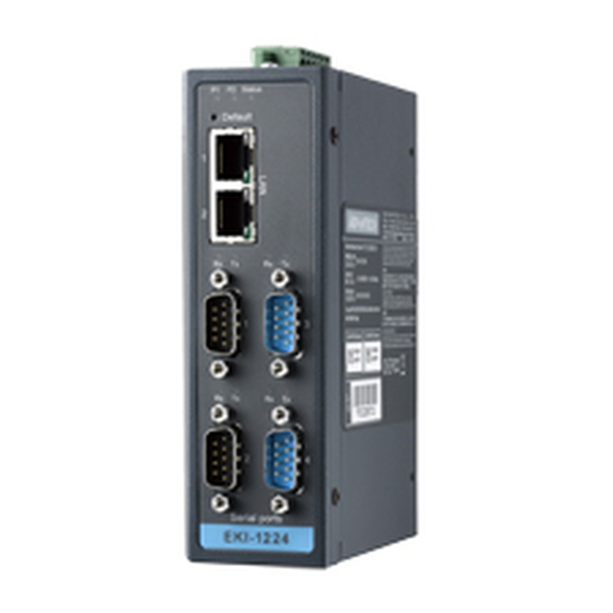 ADVANTECH EKI-1224 USER MANUAL Pdf Download | ManualsLib