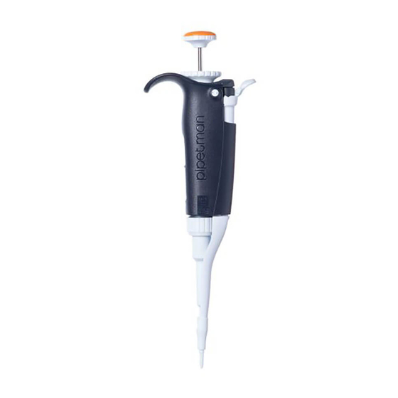 GILSON PIPETMAN P2L USER MANUAL Pdf Download | ManualsLib