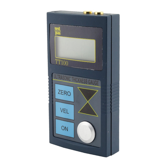 TIME TT100 USER MANUAL Pdf Download ManualsLib