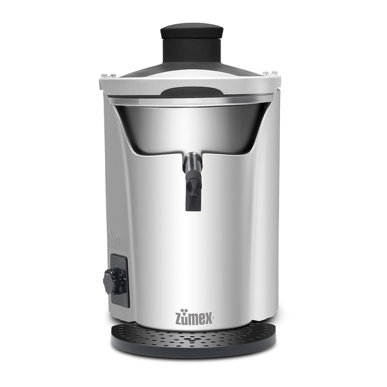 ZUMEX MULTIFRUIT SPEED CONTROL QUICK MANUAL Pdf Download ManualsLib