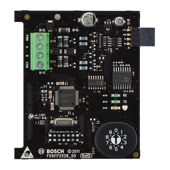 Bosch B820 Installation Manual