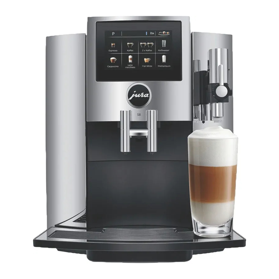 jura s8 coffee machine manual