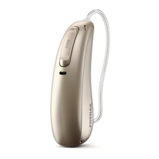 Phonak Bolero M70-PR User Manual