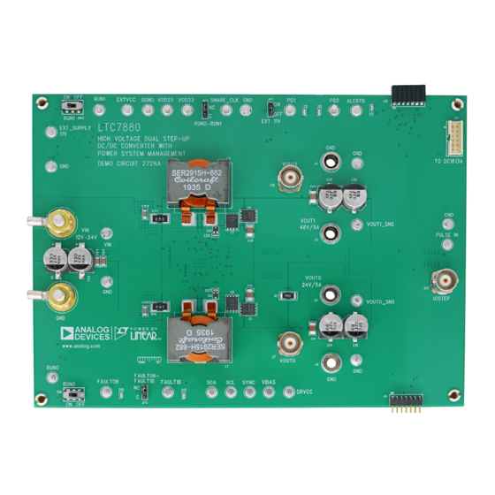 Linear Technology Analog Devices DC2728A Demo Manual