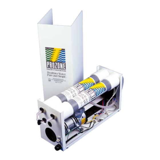 Prozone PZ2-1 Installation Manual And Operation Manual